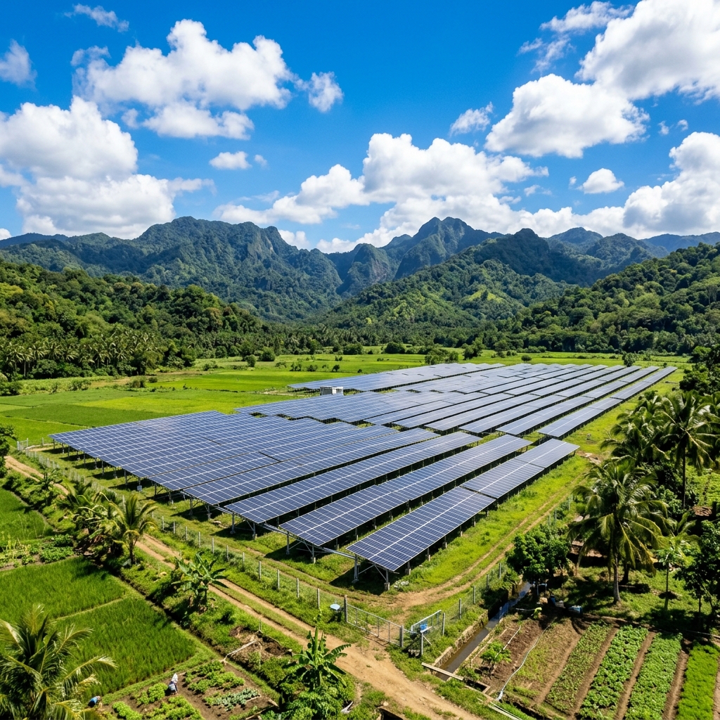 Farm solar installation Philippines